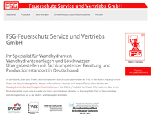 Tablet Screenshot of fsg.de