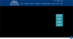 Desktop Screenshot of fsg.rnu.tn
